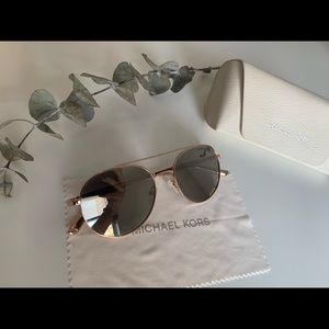 Lon rounded aviator sunglasses Michel kors